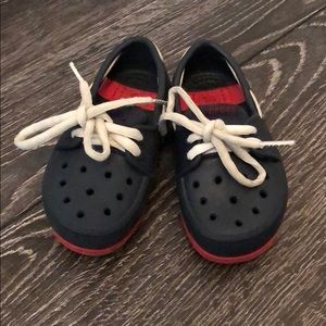 Toddler Crocs Boat Shoes